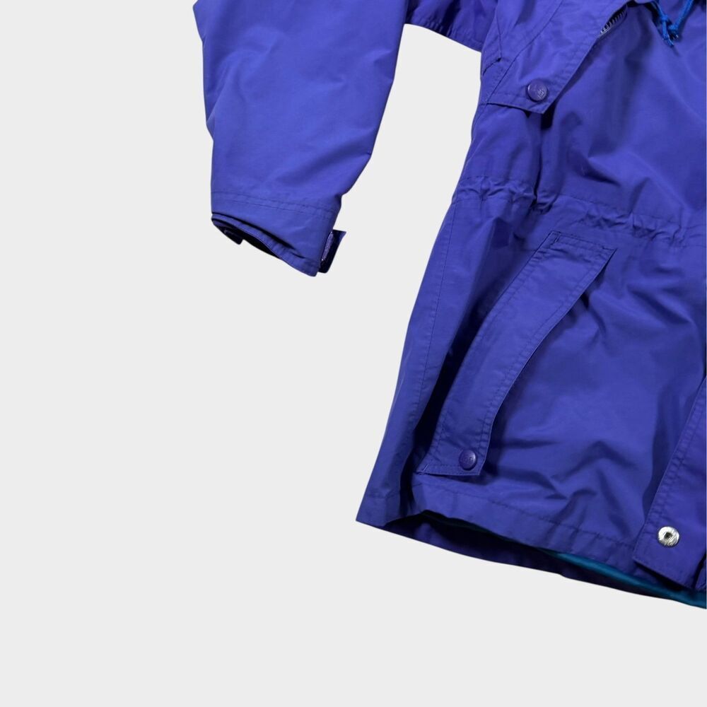 Vintage REI Gore-Tex Mountain Parka Jacket Women’s 12 Purple Teal 90s Gorpcore - Picture 6 of 16